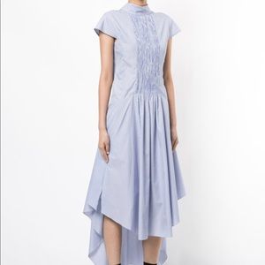 TEIJA MEKKO no 30B Blue Stripe Women’s Dress